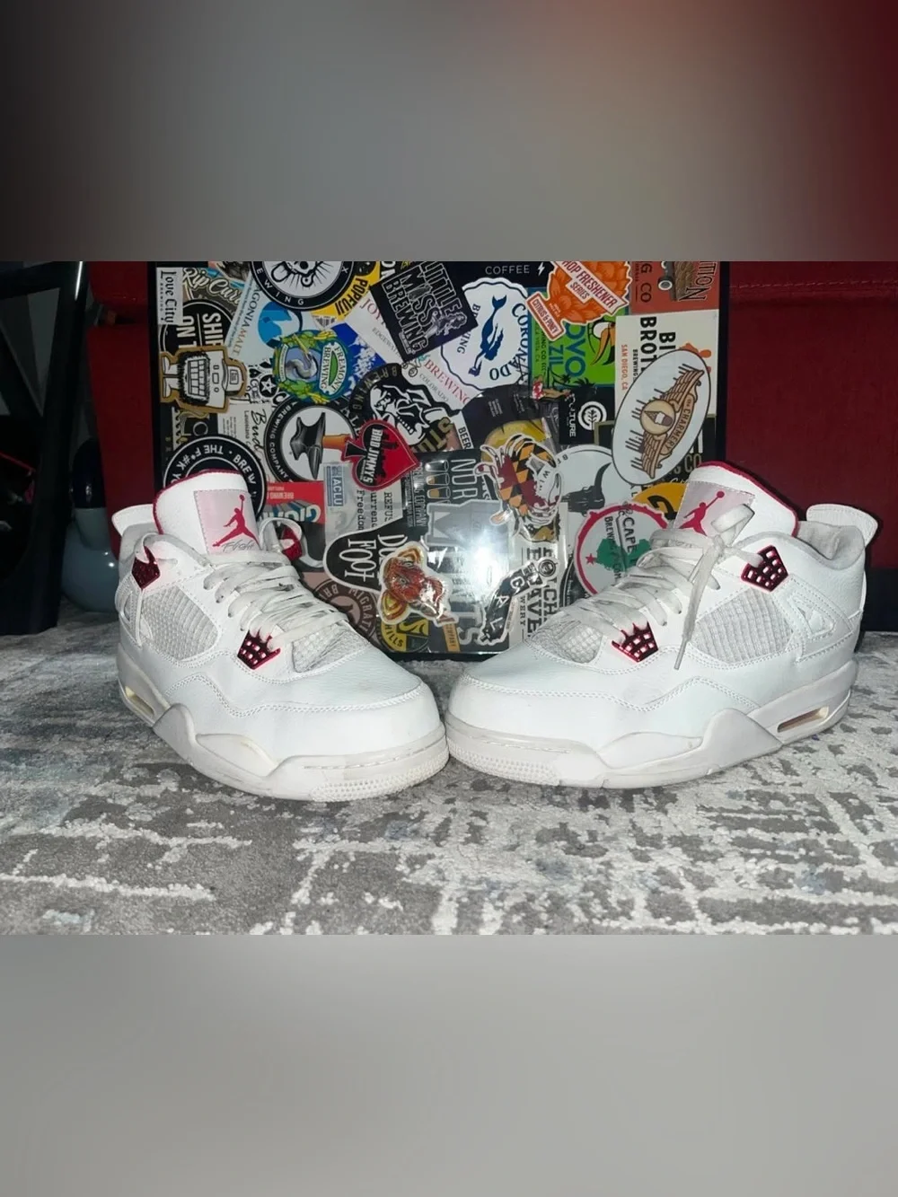 Air Jordan 4 Retro Metallic Red